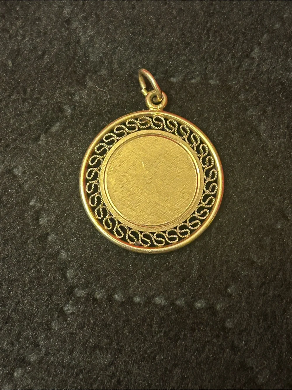 Vintage 12k Gold-filled Pendant - Picture 2 of 5